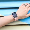 KUMI Smart Watch, Fitness Tracker with Heart Rate Monitor, SpO2 Level Measurement, Blood Oxygen Tracking, IP68 Waterproof,1.57 Inch Ladies Smartwatch Fitness Watch for Women Men for iPhone Android iOS